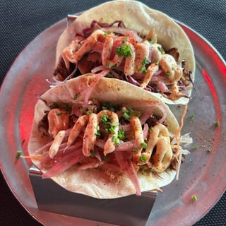 Fried Chicken Tacos