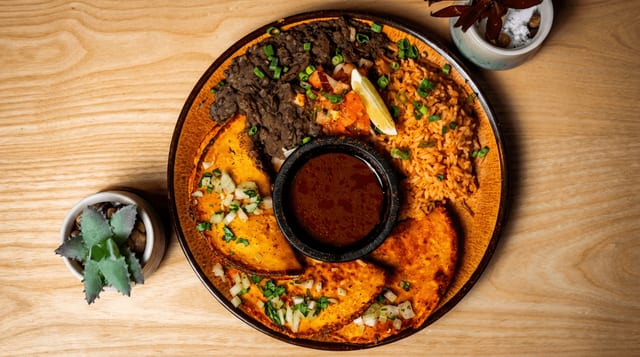 Birria Taco Platter.